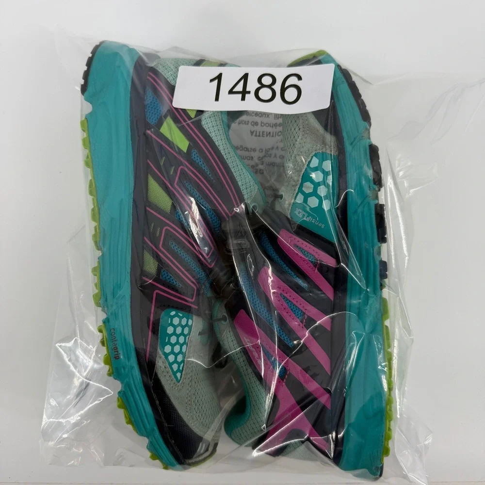 Salomon Women's Teal Turquoise Gray Trail Running Shoes